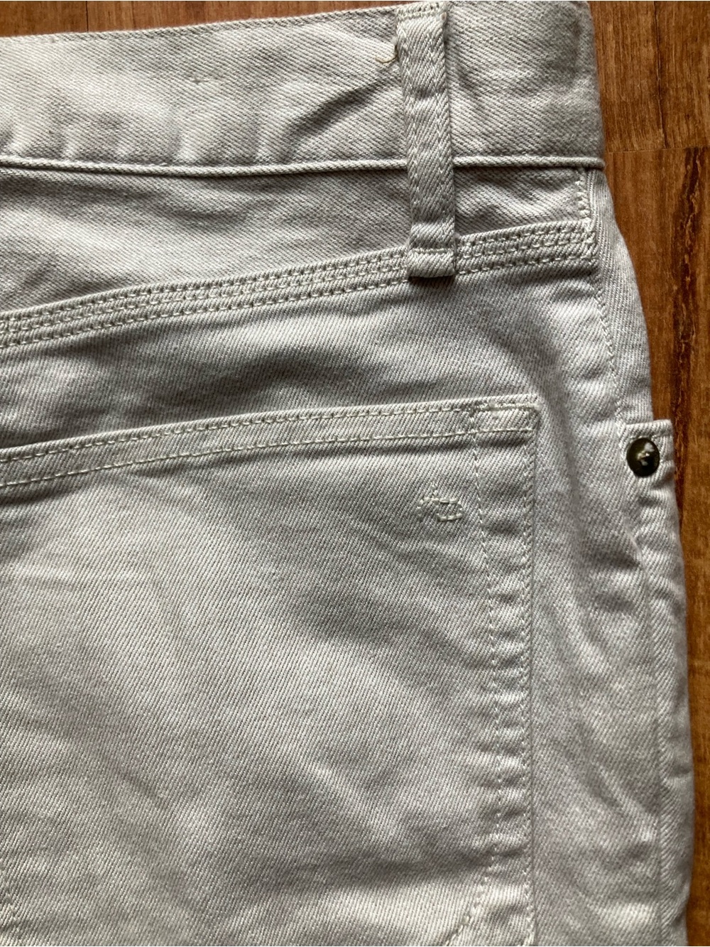 Rag & Bone Miramar Soft French Terry Cotton Stretch Jeans Mens 32x27 Button Fly - Picture 9 of 9